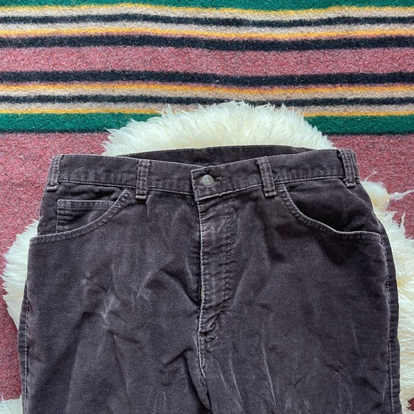 ‘70s Levi’s Movin On Corduroys in Dark Brown Men’s 34 vintage 1970s Levi’s * - Picture 4 of 8
